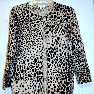 COPY - Charter Club Round Neck Cardigan Sweater with nine (9) buttons